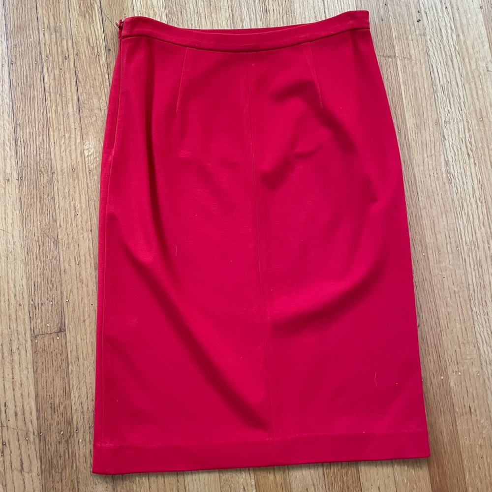 Diane von Furstenberg dvf Kimmie Skirt red 2 - Picture 5 of 10